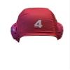 Turbo Standard Water Polo Cap Set with 3 Numbers (Red) view 2