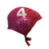 Turbo Standard Water Polo Cap Set with 3 Numbers (Red) view 3