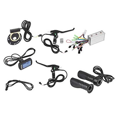 Bnineteenteam 24V/36V 250W/350W Motor Brushless Controller with LCD Display Panel & Sensor & Throttle for