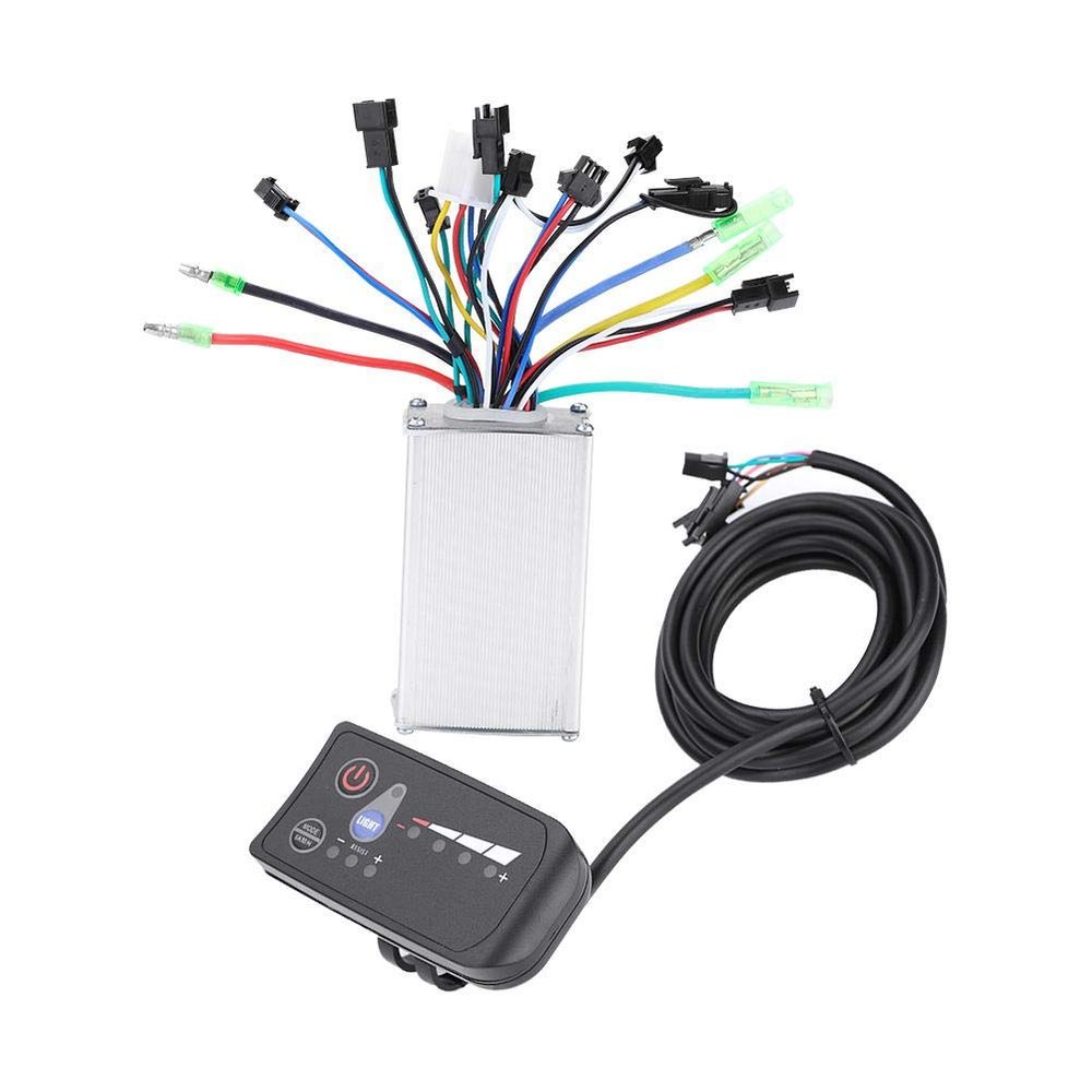 Bnineteenteam 250W/350W Motor Brushless Controller Controller with LED Display Panel for Bike(36V)