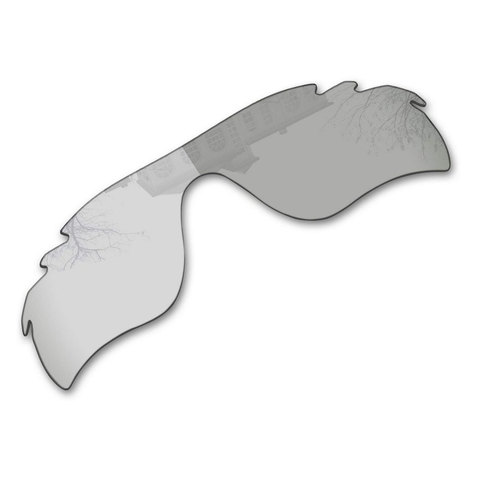 Millersawp Radar Path Vented Replacement Lenses Compatible with Oakley Sunglass-Grey/Dark Photochromic