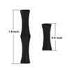 EOUS Bow String Finger Savers Archery Recurve Bow Finger Guards String Fingers Roller Rubber,Black view 2