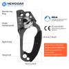NewDoar Right Hand Ascender Rock Climbing Tree Arborist Rappelling Gear Equipment CE Certified Rope Clamp for 8~13MM Rope(Right Hand Grey) view 2