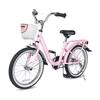COEWSKE Kid's Bike Steel Frame Children Bicycle 18 Inch with Training Wheel (Pink, 18 Inch) view 1