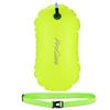 ProCase Swim Buoy Float, Swimming Bubble Safety Float with Adjustable Waist Belt for Open Water Swimmers, Triathletes, Snorkelers, Kayakers, Safe Swim Trainers -Neonyellow view 1