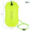 ProCase Swim Buoy Float, Swimming Bubble Safety Float with Adjustable Waist Belt for Open Water Swimmers, Triathletes, Snorkelers, Kayakers, Safe Swim Trainers -Neonyellow view 3