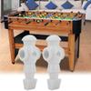 Alomejor Foosball Man Table Guys Man Soccer Player Replacement Part for Table Football Player Table Games with Tournament 2Pcs Set(White) view 2