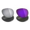 Mryok 2 Pair Polarized Replacement Lenses for Oakley Feedback Sunglass - Options view 1