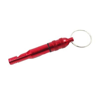 Phoenix Wonder Functional High Decibel Survival Whistle Alloy Emergency Whistle,red