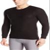 Wolverine Classic Waffle Long Sleeve Baselayer Crew Neck Shirt, Black, 3X (54/56) view 1