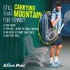 ALIEN PROS Lightweight Tennis Sling Backpack for your racket and other essentials - Pack quickly and lightly for tennis and in life - Tennis Racket Bag Sling Bag for men and women, Blue view 2