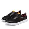 Men Breathable Mesh Sneakers Summer Casual Lightweight Slip-on Loafers Young Comfortable Outdoor Driving Sport Shoes 10 M US Black,10.63" Heel to Toe view 1