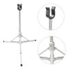 ZSHJGJR Archery Automatic Foldable Bow Stand Recurve Bow Holder Portable Collapsible 3D Bow Stand Bracket Rack (Short Silver) view 2