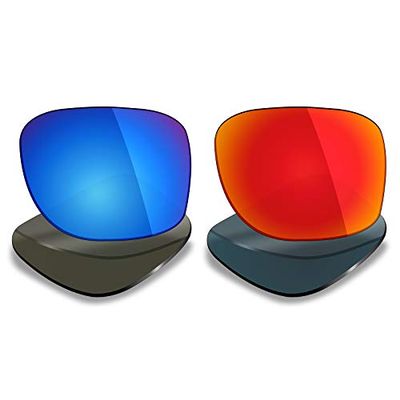 Mryok 2 Pair Polarized Replacement Lenses for Oakley Triggerman Sunglass - Options