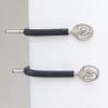 CENTAUR Sure-Grip Blunt End Spurs, Color: Stainless Steel, Size: 1 Ladies (470550SS-1LDS) view 1