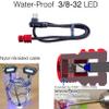 LED Module for E-Tac Light Compound Bow Recurve Bow Sight Light 3/8-32 Thread (Purple + Blue + White) view 2