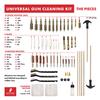 Universal Gun Cleaning Kit | American Company | Perfect for Shotguns, Rifles, Muzzle Loaders, Handguns and Pistols | Portable Case | Cleans Calibers .17- .50 view 2