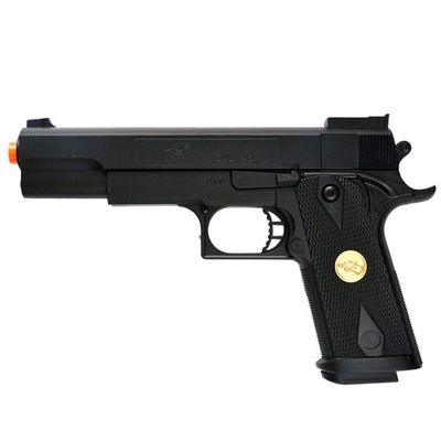 Double Eagle A&N 275FPS P169 1911 Airsoft Hand Gun Full Size Spring Pistol w 6mm BBS BB Fantastic Starter Airsoft Pistol Government .45