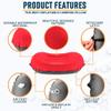 Alpcour Camping Pillow  Large, Inflatable, Ultralight Sleeping Pillow with Easy Blow Up Design, Soft Waterproof Exterior Cover and Compact Carry Case for Hiking, Backpacking, Airplane Travel & More view 3
