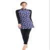 Modest Swimwear for Women Long Sleeve Swimsuit Burkini Modesty Swimming Costume Rash Guard Surfing Suit Beachwear view 4