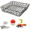 KUFA Vinyl Coated Crab Trap & Accessory kit (100' Non-Lead Sinking line,Caliper,Harness,Bait Bag & 11" Float) (S60+CES1) view 1