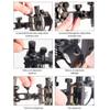 ZSHJGJR Archery Bow Sight 5 Pin 0.019 Optical Fiber Sight CNC Aluminum Horizontal Vertical Adjustment for Compound Bow Sight Accessory (Camo-Long-5 pins) view 4