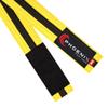 Phoenix Fight Gear BJJ Belt for Jiu Jitsu- A0, A1, A2, A3, A4, A5, White, Yellow, Orange, Purple, Blue, Green, Grey, Black (Yellow/Black, A2) view 2