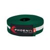 Phoenix Fight Gear BJJ Belt for Jiu Jitsu- A0, A1, A2, A3, A4, A5, White, Yellow, Orange, Purple, Blue, Green, Grey, Black (Green/White, A0) view 1