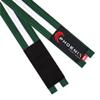 Phoenix Fight Gear BJJ Belt for Jiu Jitsu- A0, A1, A2, A3, A4, A5, White, Yellow, Orange, Purple, Blue, Green, Grey, Black (Green/White, A0) view 2