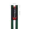Phoenix Fight Gear BJJ Belt for Jiu Jitsu- A0, A1, A2, A3, A4, A5, White, Yellow, Orange, Purple, Blue, Green, Grey, Black (Green/White, A0) view 4