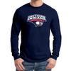 AL03 - Southern Indiana Screaming Eagles Arch Logo Long Sleeve - Medium - Navy view 2