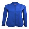 M&M Scrubs Women's Ultra Soft Front Zip Warm-Up Scrub Jacket (X-Small, True Royal Blue) view 1