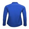 M&M Scrubs Women's Ultra Soft Front Zip Warm-Up Scrub Jacket (X-Small, True Royal Blue) view 4