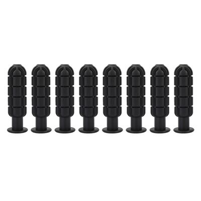 Alomejor Foosball Handles, Easy Grip and Control, Table Football Grips, Durable 8-Piece Set for Home Office Game Room Bar Use