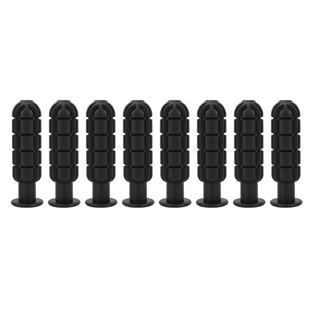 Alomejor Foosball Handles, Easy Grip and Control, Table Football Grips, Durable 8-Piece Set for Home Office Game Room Bar Use