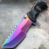 Real River Supply Counter Strike Tactical G10 Tracker Spring Assisted Folding Pocket Knife (Rainbow) view 1