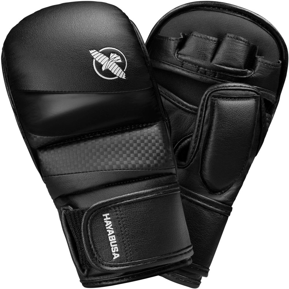 Hayabusa T3 7oz Training Sparring MMA Gloves for Men and Women - Black, Large