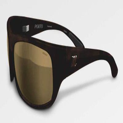 Marucci Sports - Porto Clear Tortoise-Polar, Brown with Bronze Mirror (MSNPORTO-CT-BR-BZ-P) Baseball Performance Sunglasses