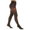 DKNY Women's Lurex Rib Control Top Tight, Black & Gold, Small view 1
