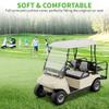 10L0L Universal Golf Cart Seat Covers Dress UP Older Golf Cart Durable Breathable Material Fit Like a Glove for EZGO TXT RXV Club Car DS, Easy to Install view 2