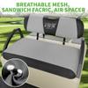 10L0L Universal Golf Cart Seat Covers Dress UP Older Golf Cart Durable Breathable Material Fit Like a Glove for EZGO TXT RXV Club Car DS, Easy to Install view 3