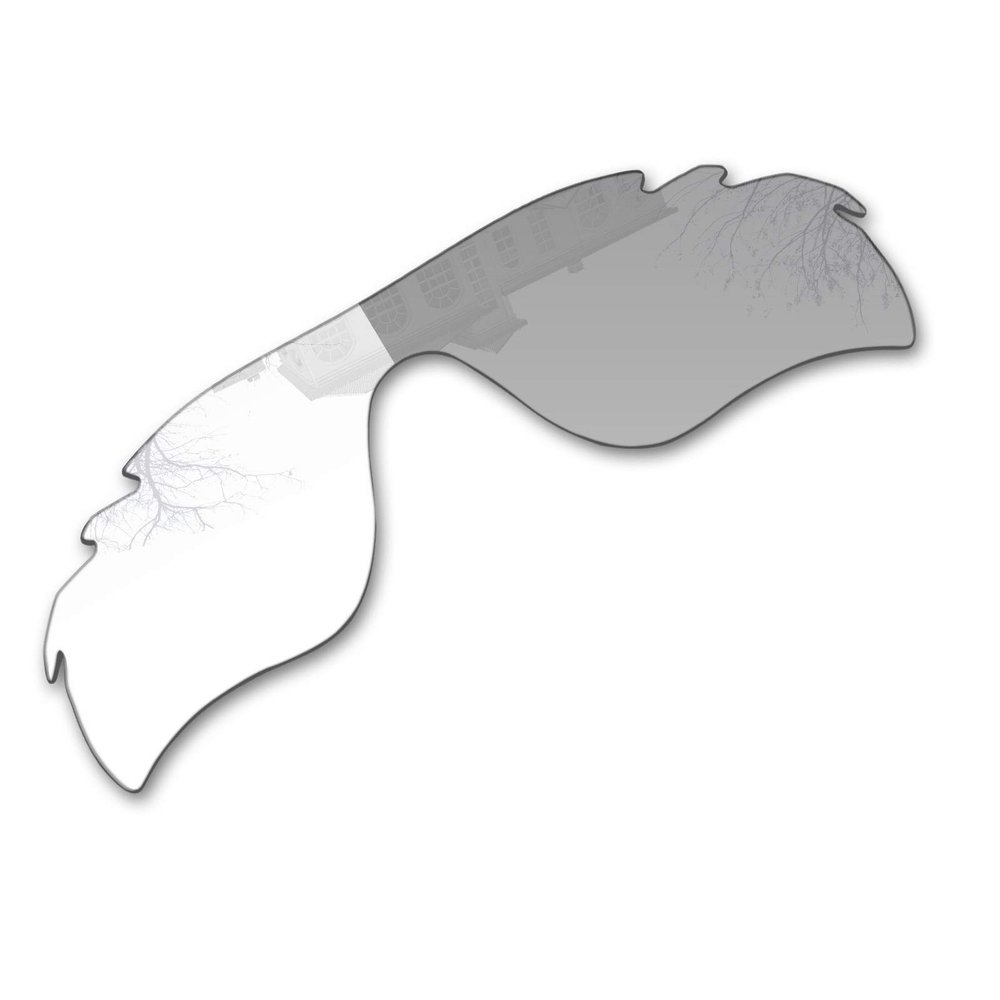 Millersawp Radar Path Vented Replacement Lenses Compatible with Oakley Sunglass-Clear/Grey Photochromic