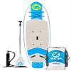 ZUP Boomer iSup, PaddleMore SUP Board Combo for All Ages, Paddleboard for Lake or River, Blue and White view 1