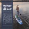 ZUP Boomer iSup, PaddleMore SUP Board Combo for All Ages, Paddleboard for Lake or River, Blue and White view 4