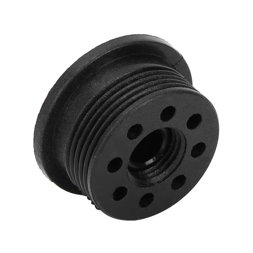 Alomejor Surfboard Air Vent, Black Plastic, 3x1.5x2.5cm, Essential Maintenance Part, Easy Install