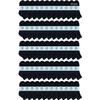 Yacht & Smith 60 Pairs of Wholesale Bulk Kids Mid Ankle Socks, Cotton Sport Athletic Ankle Socks - 6-8 - Black view 1