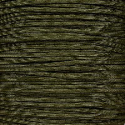Camo Green - 7 Strand 550 Paracord - 1000 Feet - Mil-Spec Paracord - USA Made MIL-C-5040H