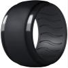Dookeh Breathable Silicone Wedding Rings for Men - Skin Safe Mens Rubber Wedding Bands - Improved Design for Crossfit Workout Swimming Firefighters Military (Black, Size 10) view 1
