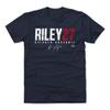 500 LEVEL Austin Riley Shirt (Cotton, XXX-Large, True Navy) - Austin Riley Elite R WHT view 1
