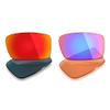 Mryok 2 Pair Polarized Replacement Lenses for Oakley X Squared Sunglass - Options view 1